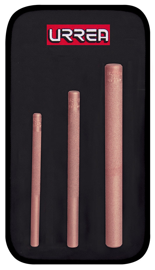 JUEGO DE BOTADORES DE BRONCE, 3 PIEZAS U49903 URREA