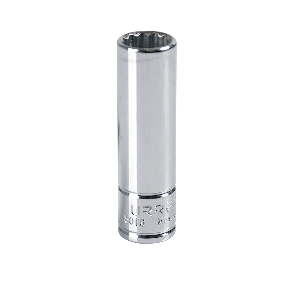 DADO LARGO CUADRO DE 3/8", 12 PUNTAS, EN PULGADAS, 1/2" U5016 URREA