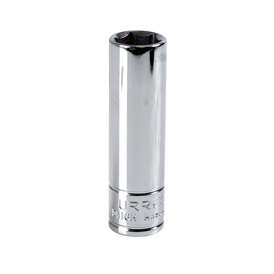 DADO LARGO CUADRO DE 3/8", 6 PUNTAS, EN PULGADAS, 1/2" U5016H URREA