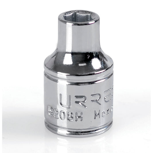 DADO CUADRO DE 3/8", 6 PUNTAS, EN PULGADAS, 1/4" U5208H URREA