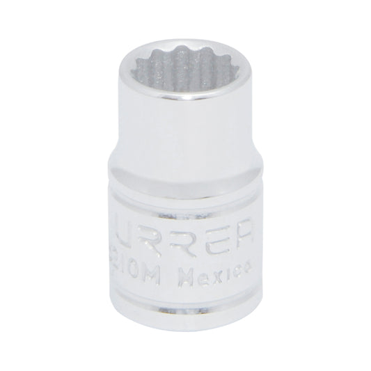DADO CUADRO DE 3/8", 12 PUNTAS, MÉTRICO, 10 MM U5210M URREA
