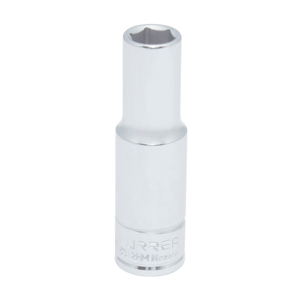 DADO LARGO CUADRO DE 1/2", 6 PUNTAS, MÉTRICO, 12 MM U5312HM URREA