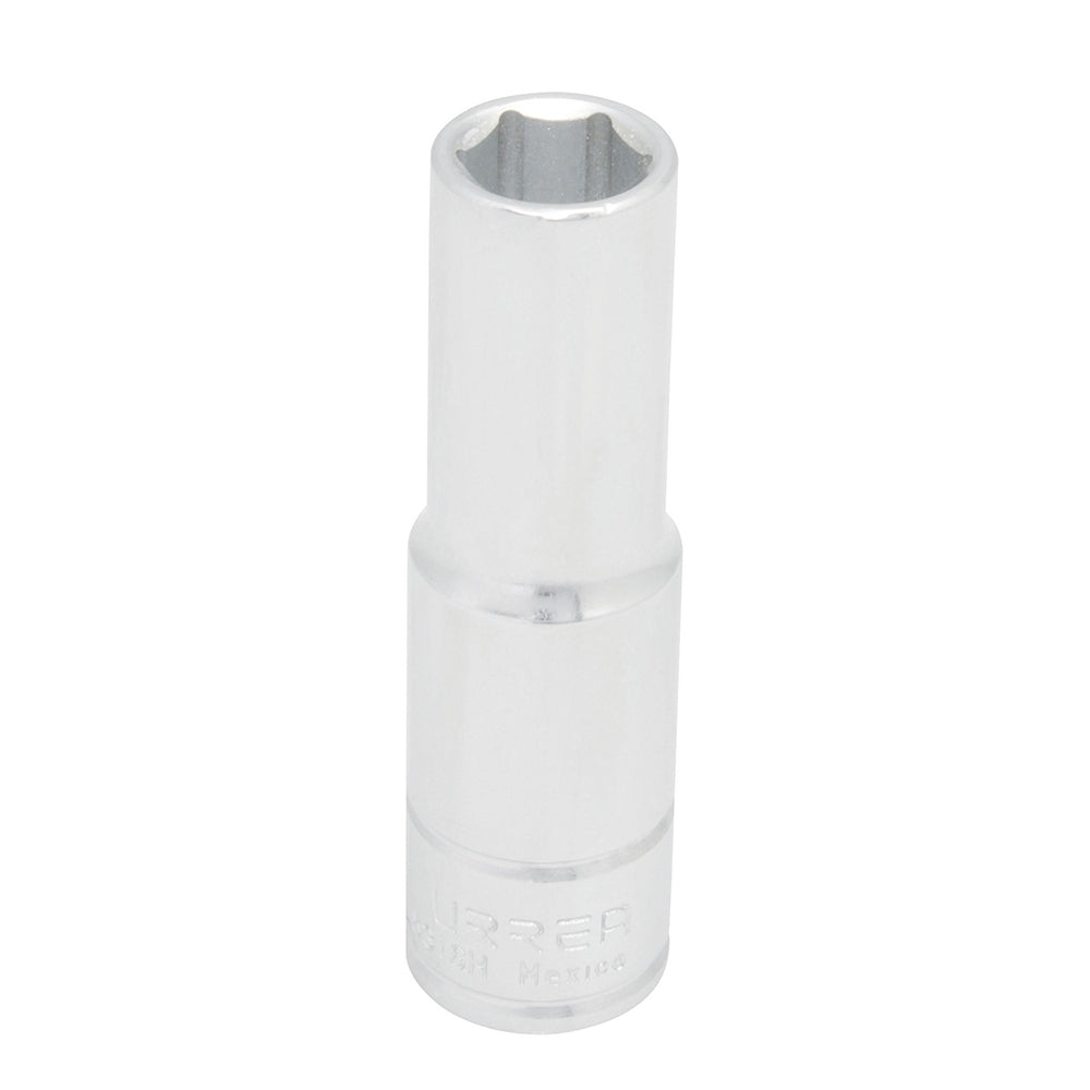 DADO LARGO CUADRO DE 1/2", 6 PUNTAS, EN PULGADAS, 7/16" U5314H URREA