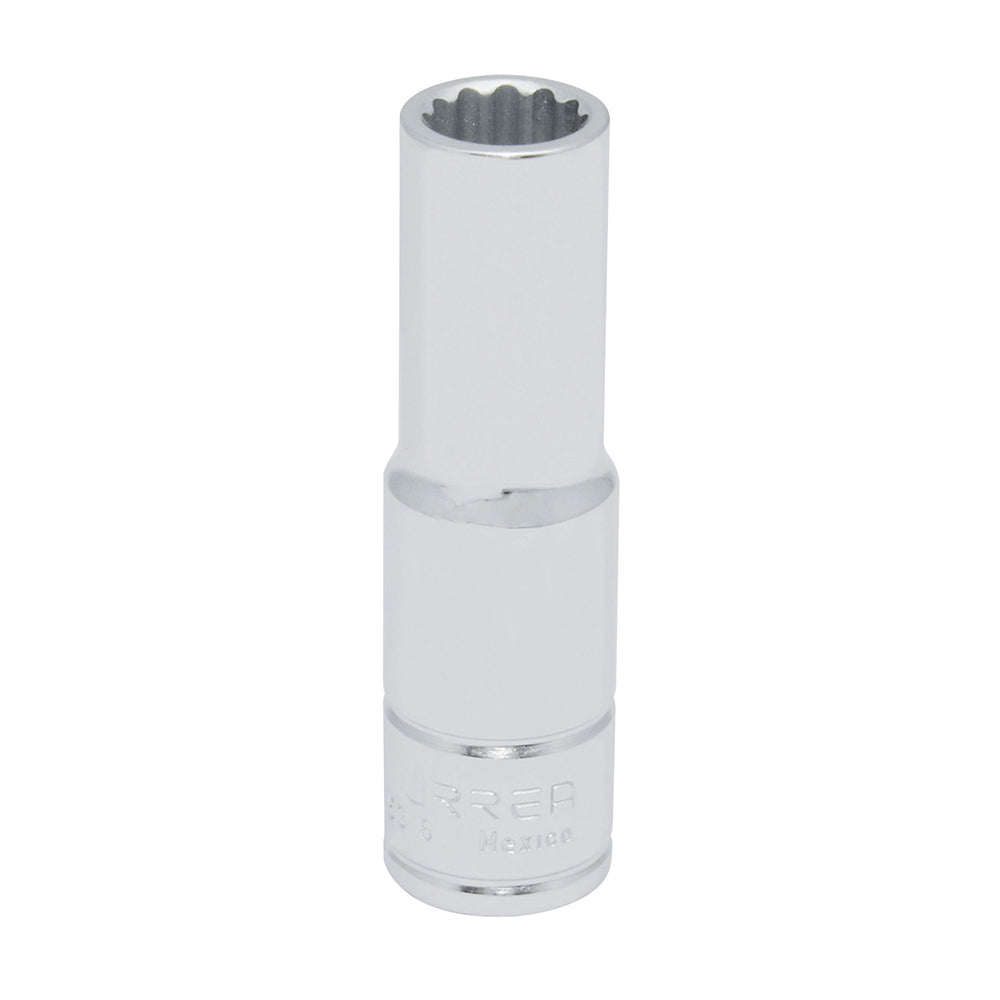 DADO LARGO CUADRO DE 1/2", 12 PUNTAS, EN PULGADAS, 9/16" U5318 URREA