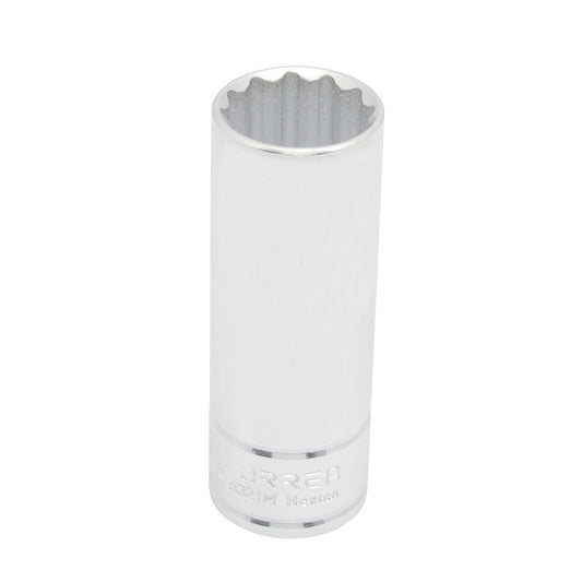 DADO LARGO CUADRO DE 1/2", 12 PUNTAS, MÉTRICO, 21 MM U5321M URREA