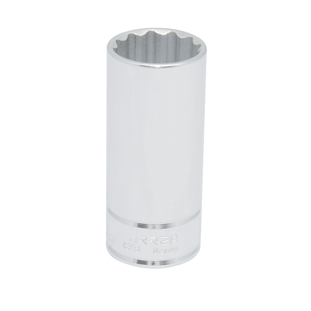 DADO LARGO CUADRO DE 1/2", 12 PUNTAS, EN PULGADAS, 1" U5332 URREA