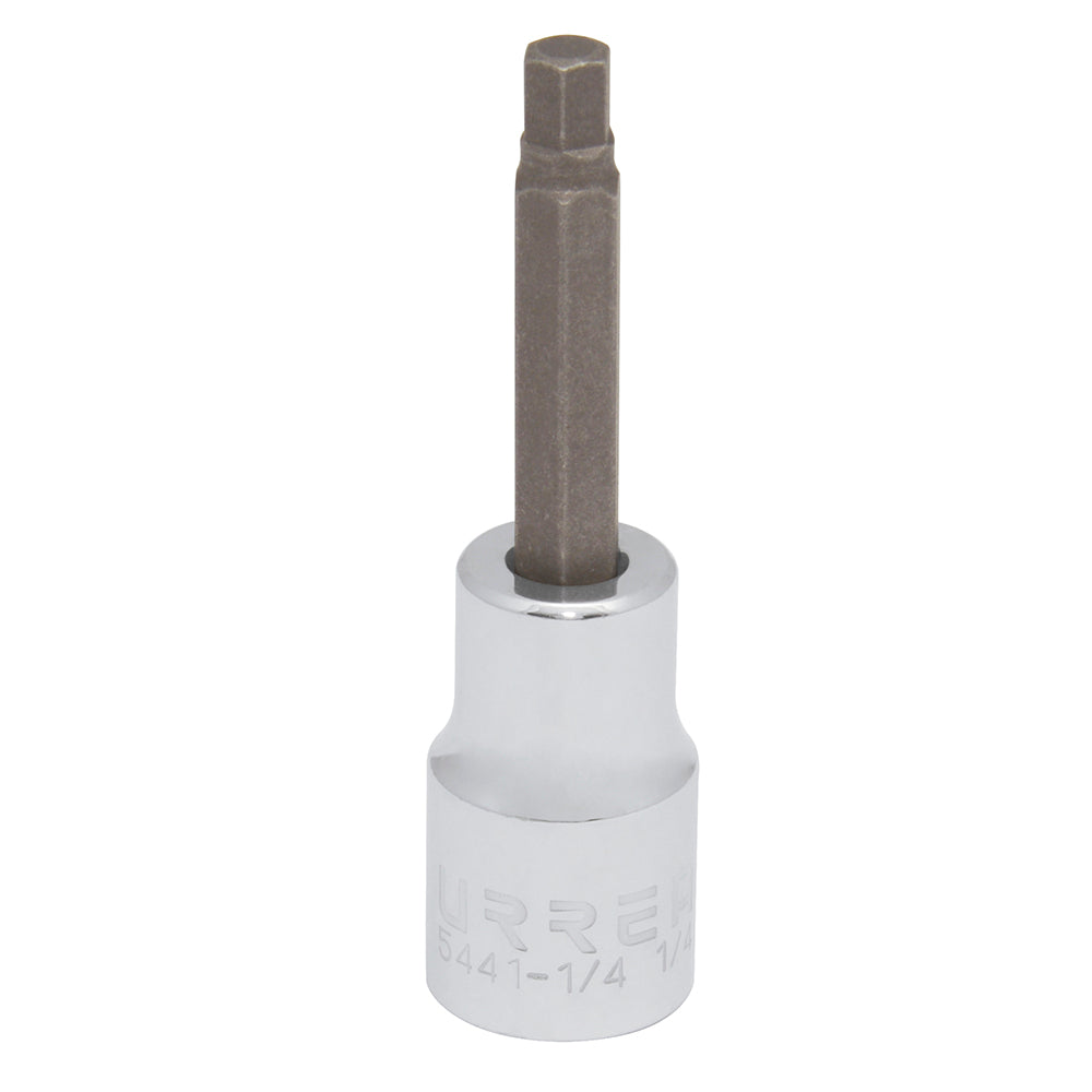 Dado con punta hexagonal de 1/4 pulgadas y cuadro de 1/2 pulgadas URREA U5441-1/4