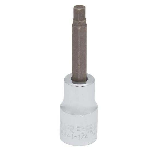 Dado con punta hexagonal de 1/4 pulgadas y cuadro de 1/2 pulgadas URREA U5441-1/4