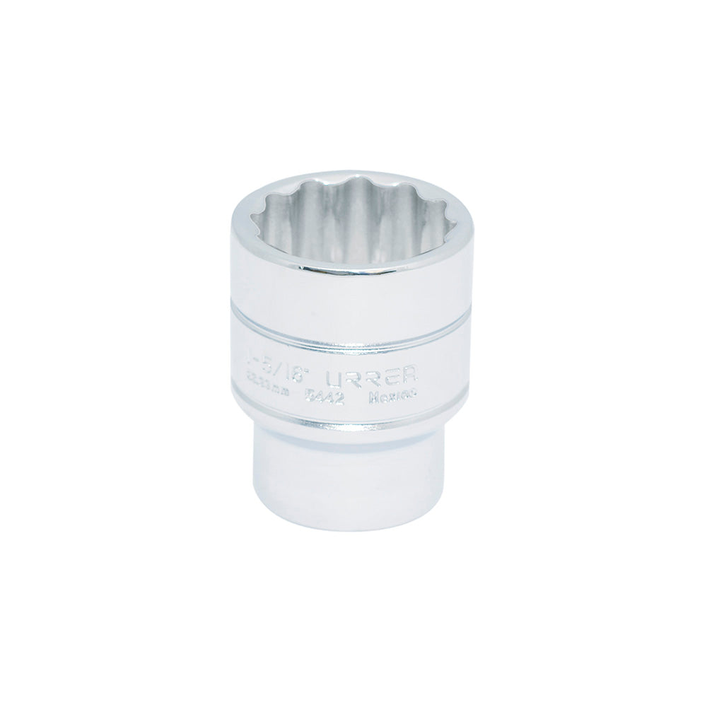 DADO CUADRO DE 1/2", 12 PUNTAS, EN PULGADAS, 1-5/16" U5442 URREA