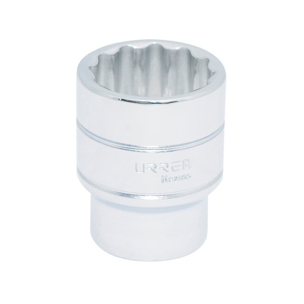 DADO CUADRO DE 1/2", 12 PUNTAS, EN PULGADAS, 1-1/2" U5448 URREA