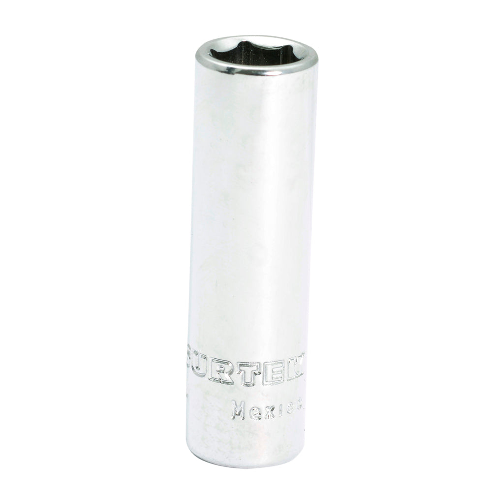 DADO LARGO CUADRO DE 1/4", 6 PUNTAS, EN PULGADAS, 9/16" UF4418HL SURTEK