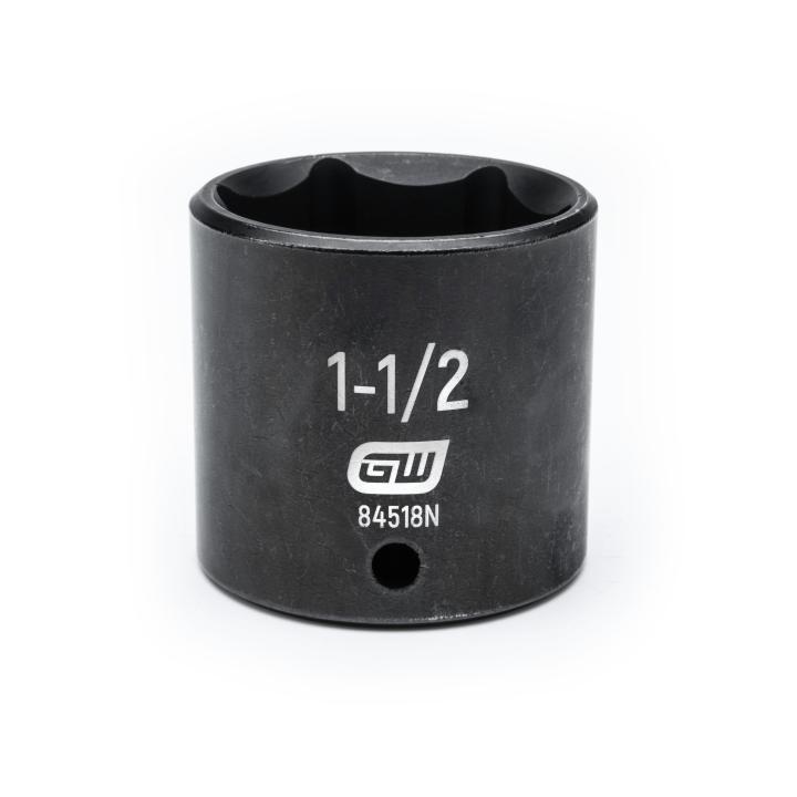 DADO CORTO DE IMPACTO STD 1/2" DE 1-1/2" 6 PTAS A84518D GEARWRENCH
